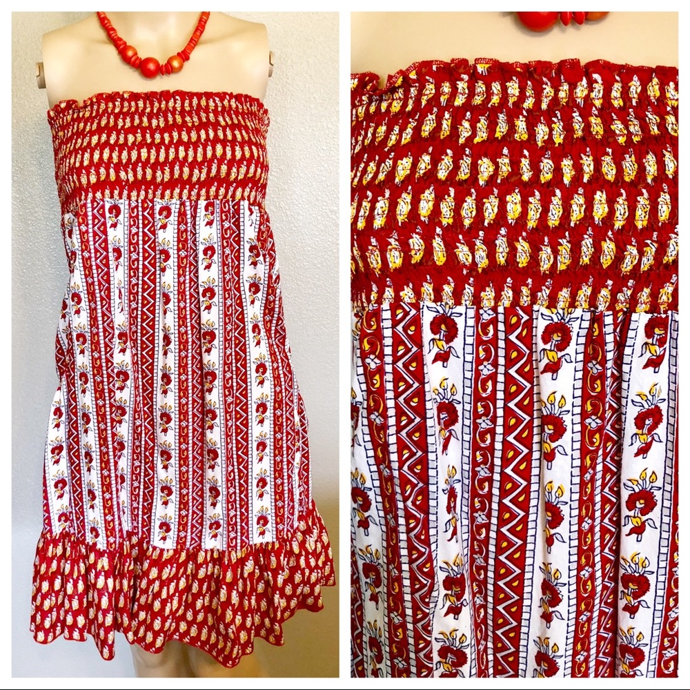 Strapless Dress